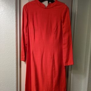 Vintage 60s 70s Henry Lee Red Dress